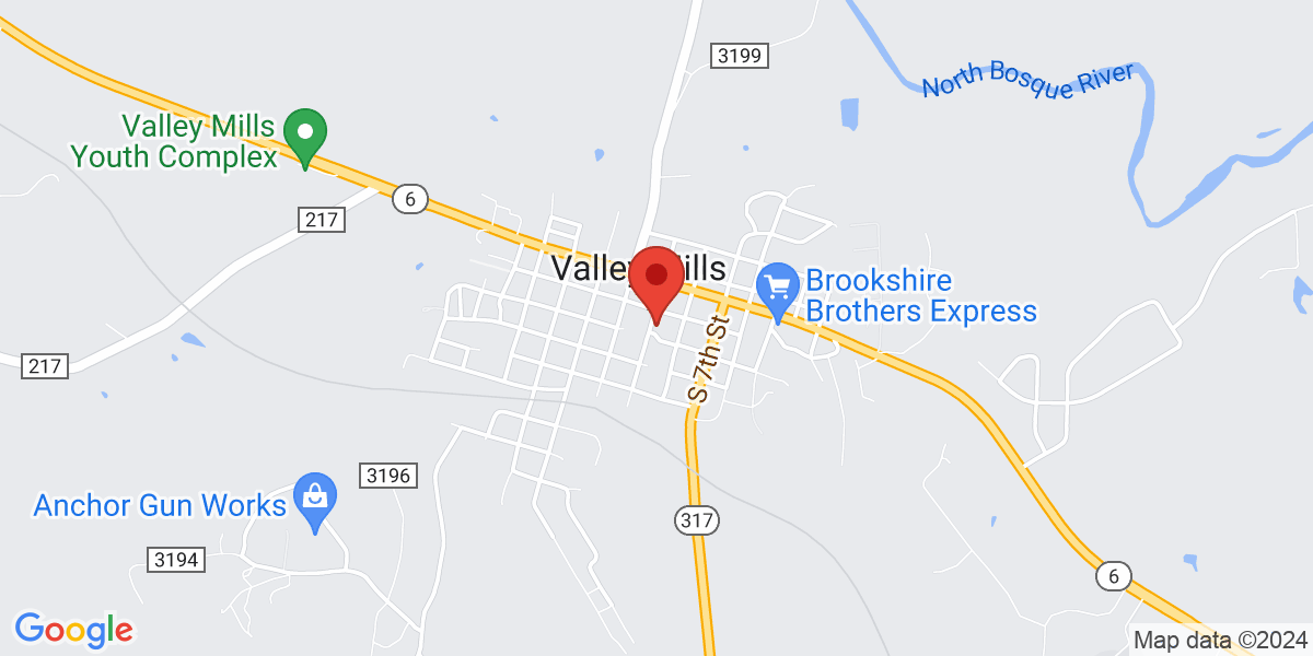 Map of Valley Mills Public Library